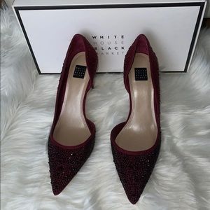 White House Black Market Red Heels